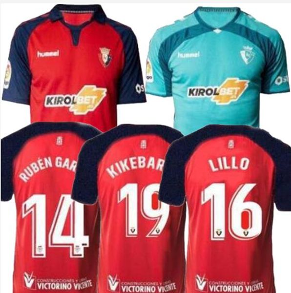

2019 ca osasuna soccer jerseys 10 r.torres 14 ruben garcia 9 chimy avila brandon adrian custom home away football shirt, Black;yellow