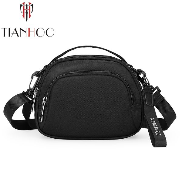 

tianhoo men chest bags shoulder bag mini portable casual bags