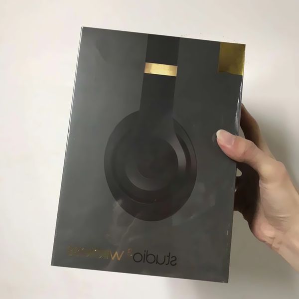 

2019 w1 chip wirele bluetooth tu 3 headphone head et with retail box mu ician tudio headphone