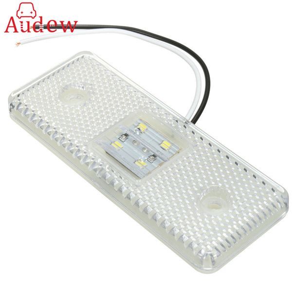 

brand new 24v 4 led truck trailer lorry side marker light lamp amber white red