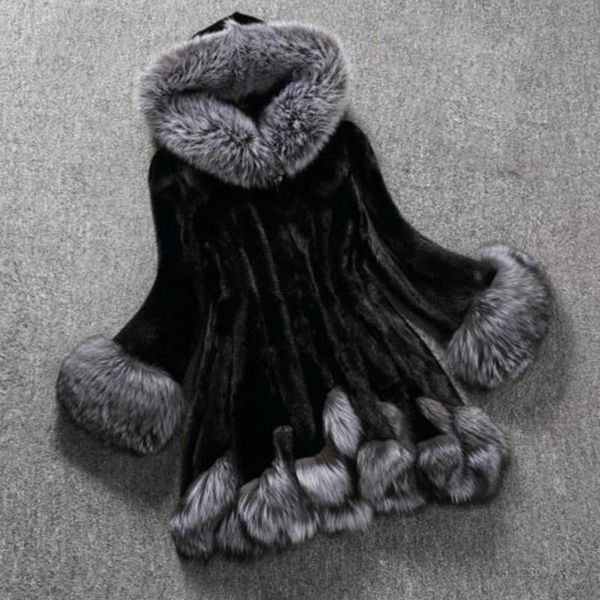 

winter coat women winter long coat 2019 female hooded warm jacket ladies loose plush, Black