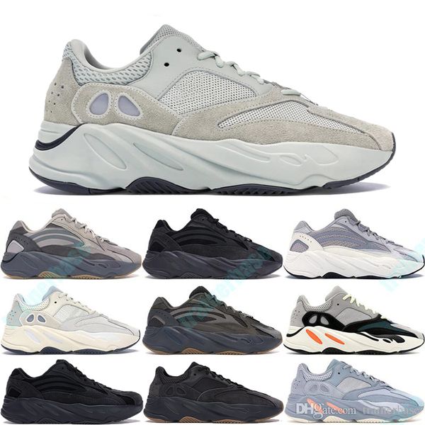 

utility black 700 kanye west geode static men running shoes vanta inertia runner wave solid grey women sports sneakers