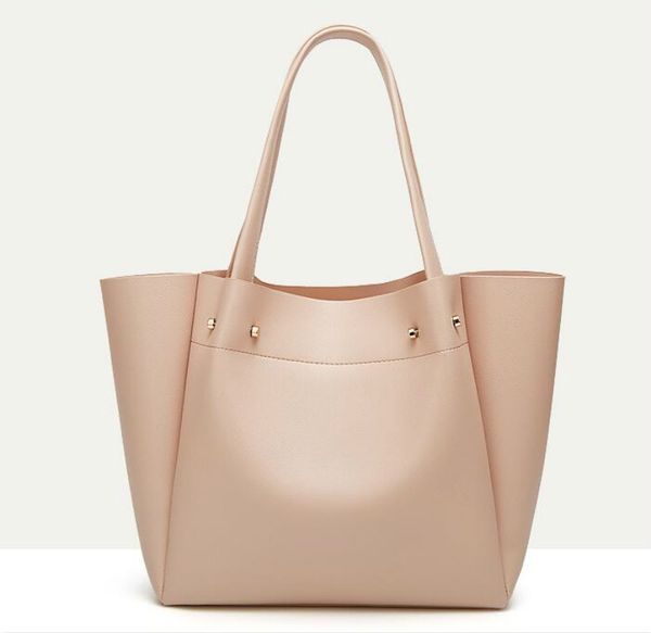 

дизайнер женщина сплошные цвета tote сумки большой емкости плеча сумка luxury lady негабаритные сумки / 5