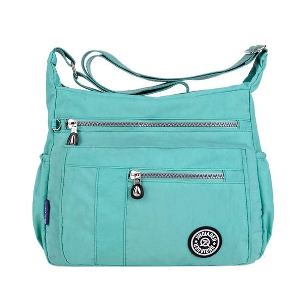 

banabanma women handbag canvas messenger bag multi zipper pocket satchel handbag crossbody shoulder bags for women 2018 zk50