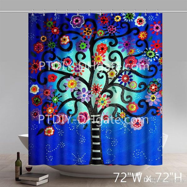 2019 Bed Bath And Beyond Coupon Flower Tree Polyester Shower