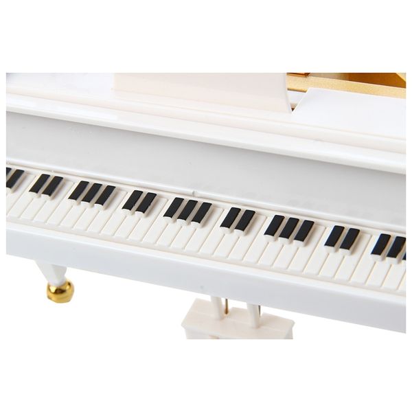 

carillon music box music box grand piano white ballerina new other home decor
