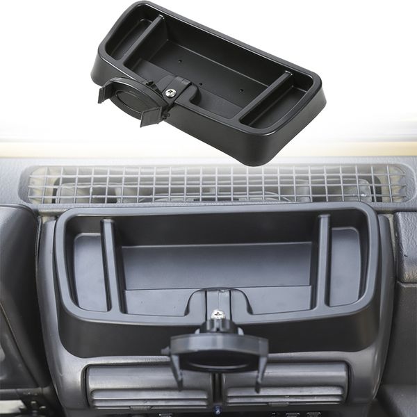 Suporte de celular preto ABS para Jeep Wrangler TJ 1997-2006 Segunda Gereati Factory Outlet Acessórios Internos Auto