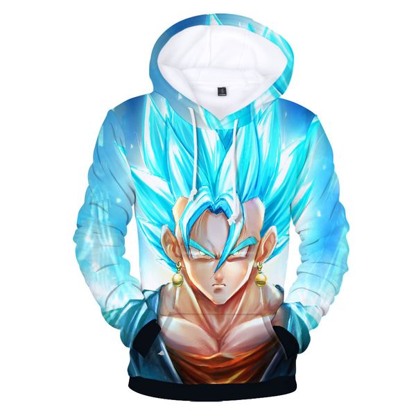 

anime z 3d hoodies men/women full range sweatshirt poleron hombre streetwear sudadera hoodie, Black