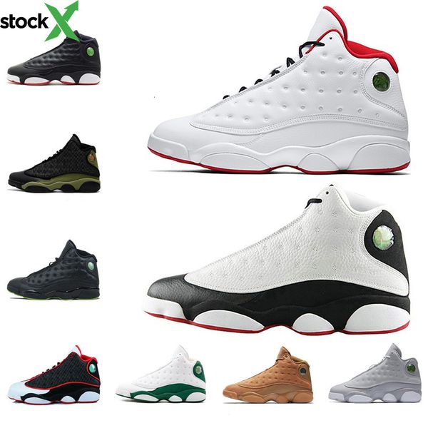 

оптовая продажа 13 мужская баскетбольная обувь выведенная плей офф чикаго рэй аллен баскетбольная обувь 13s мужские кроссовки us 7-13, Black