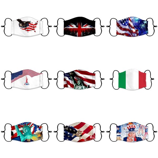 

donald trump designer face mask reusable cotton masks fashion mask washable mouth mask in stock #2121