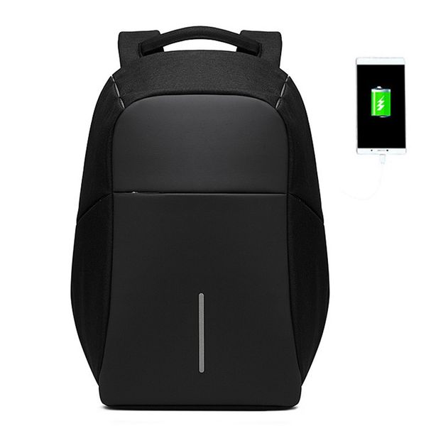 

Dropshippers Men Anti theft Backpack USB Charging 15.6 Laptop Backpack Waterproof Travel Bagpack women High Quality School bag