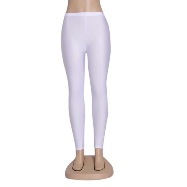 

women significant lanky elastic candy color leggings pants for yoga running sport