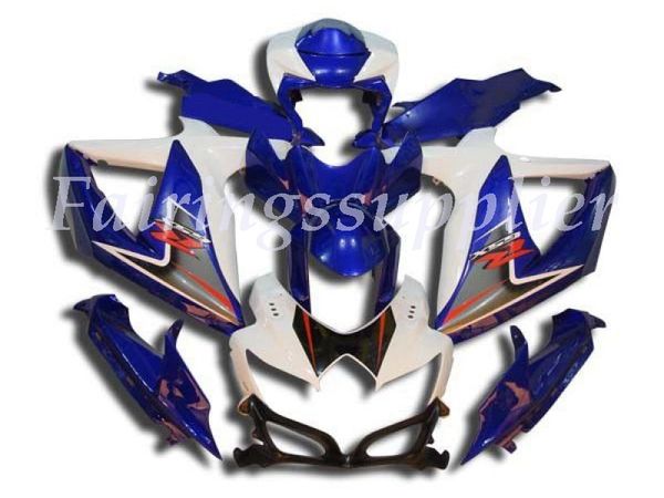 

новый (литье под давлением) abs обтекатель комплекты подходят для (suzuki gsxr 600-750) 2008 2009 2010 gsx-r600 r750 k8 обтекатели набор чер
