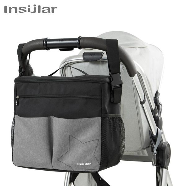 

insular baby diaper bags for strollers backpack waterproof nappy changing bag maternity stroller bag for mom mommy stroller bags