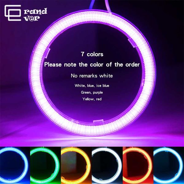 

2pcs car angel eye 60mm 70mm 80mm 90mm 100mm 110mm 120mm 130mm 140mm led car halo ring lights for auto moto moped scooter