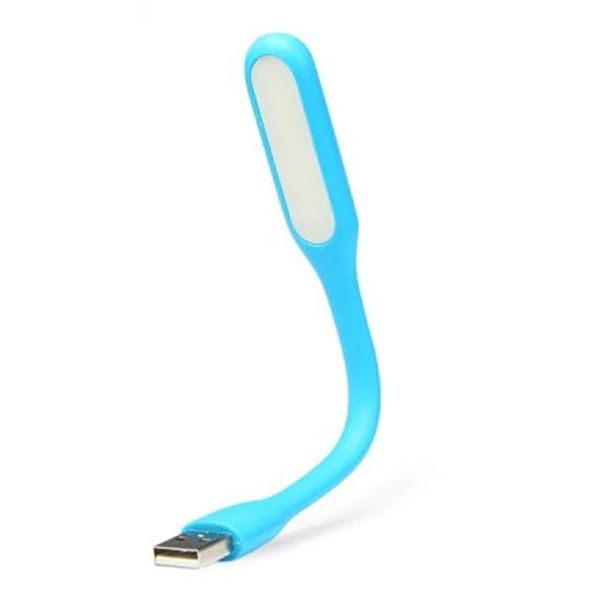 Mini USB Dizüstü Klavye Güç Bankası Taşınabilir Gece Işık Işık LED