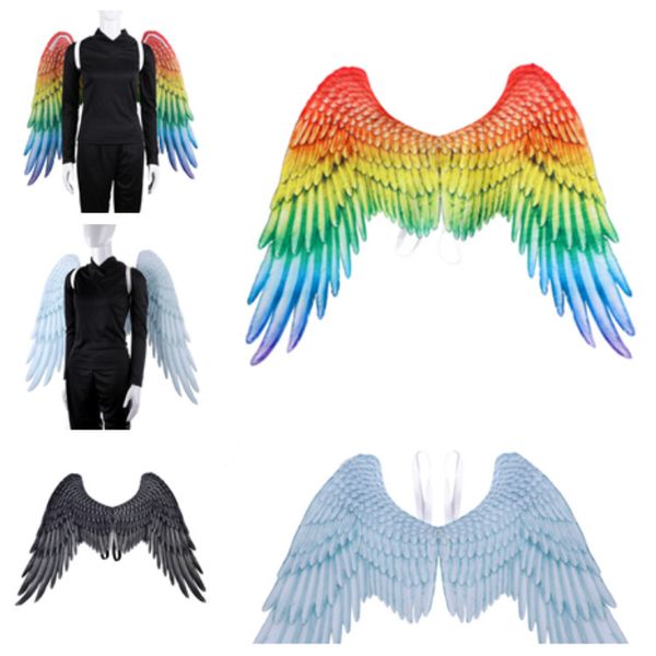

new mardi gras big eagle wings costume non woven fabrics angel wing carnival fancy costume party supplies t2i5328