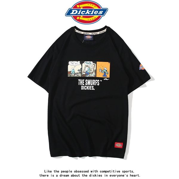 

dickies дорогих мужчины футболка итальянского дизайнерские арии личных пользовательские тенниски спорт хлопок вскользь дышащая тенниска высо, White;black
