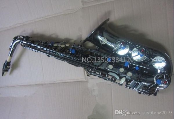 

suzuki zk-323 all black nickel alto saxophone professional musical instruments saxophone tone e sax with mouthpiece