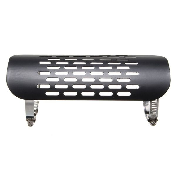

motorcycle exhaust muffler pipe heat shield cover chopper cruiser