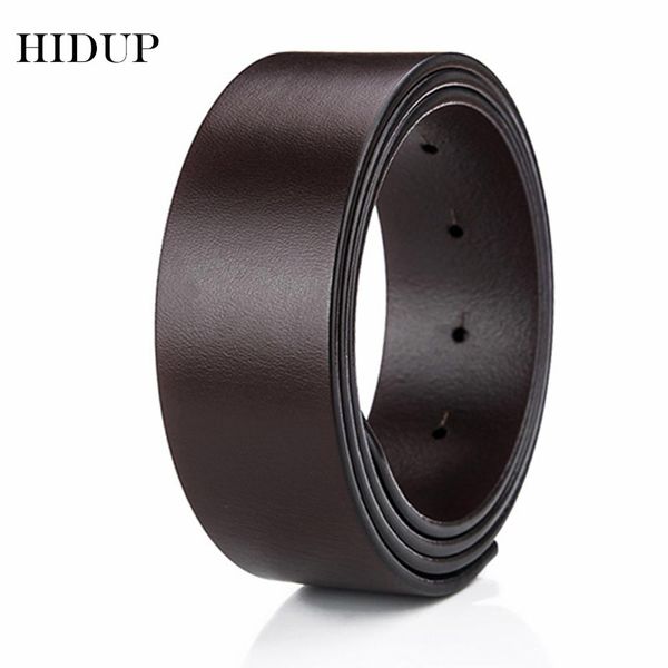 

hidup качество дизайн натуральной кожи мужчины корова ремень vintage ремни запчасти ремень корова кожаный пояс аксессуары без пряжки nwj635, Black;brown
