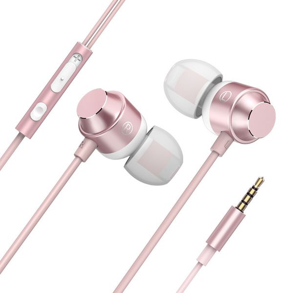 

3.5mm headphones explosion cordless popular ear earphones subwoofer wire cell phone earphones