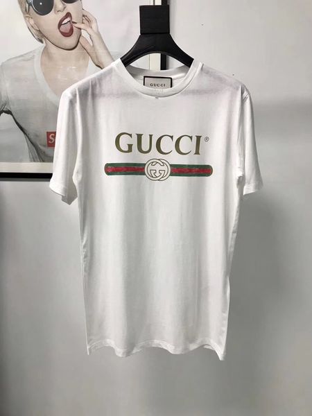 

2019 angel new european and american men 039 cotton royal crown u ize t hirt men 039 hort leeved king t hirt 968