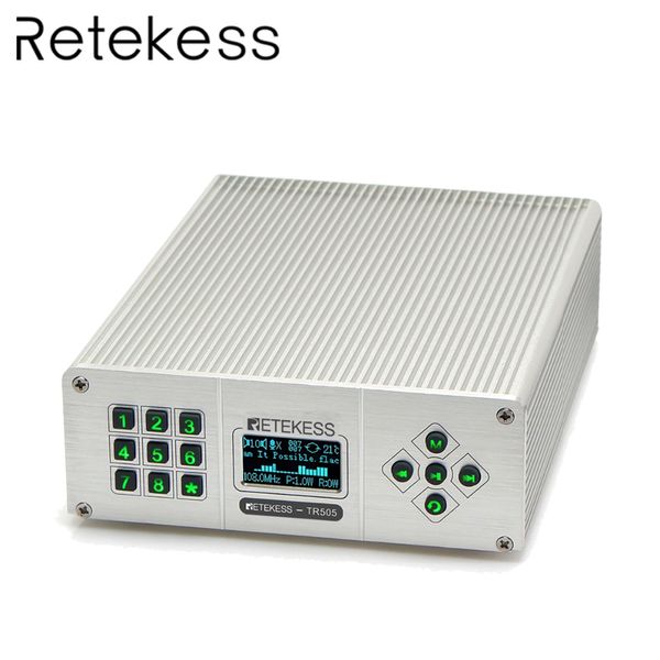 

Retekess TR505 25W PLL FM-передатчик антенны USB Мини радио стерео станция беспроводной Lossless M