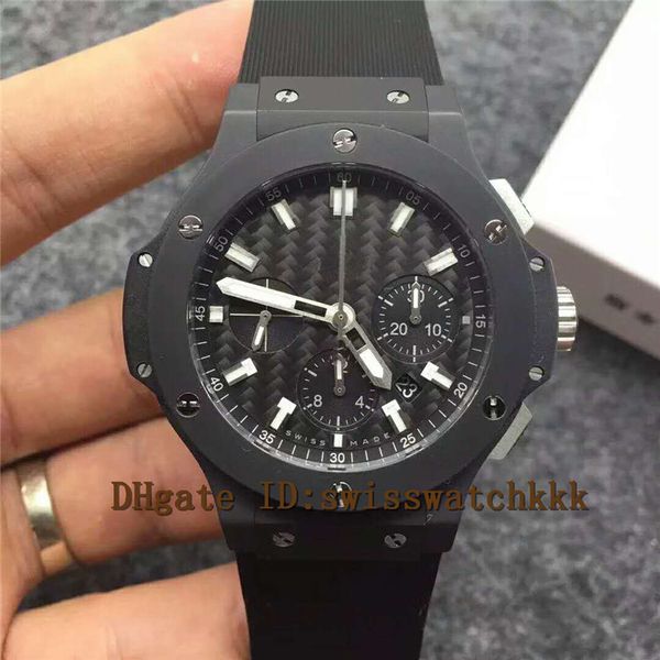 

Cla ic wri twatche carbon fiber ca e dial apphire multi function hub4100 chronograph automatic 28800 vph power re erve rubber trap