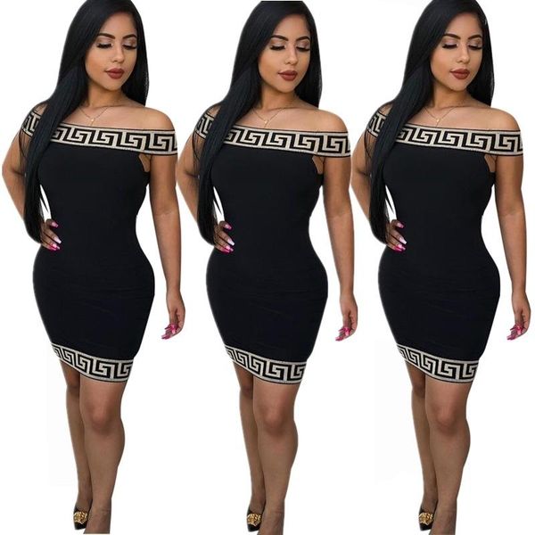 

off the shoulder ol work dress vestidoes women given bodycon dresses strapless, Black;gray