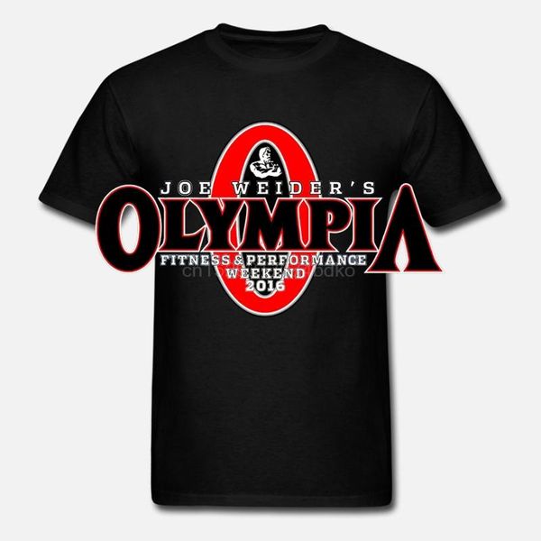 

mr olympia bodybuilding fitness t-shirt black white, White;black