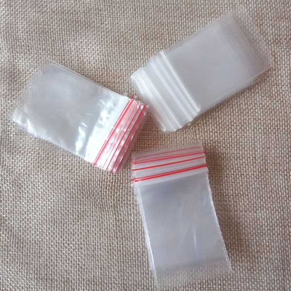 

100 шт. 4 * 6 см упаковка ювелирных изделий мешок небольшой ziplock zip-молния замок многоразовые пластиковые поли ясно мешки для хранения п