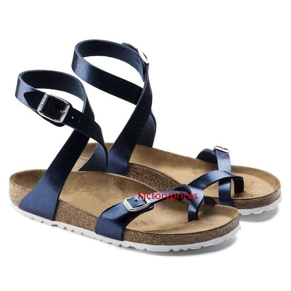 

fashion new style designer brand arizona men flat heel sandals women multaicolor summer casual shoes buckle genuine leather