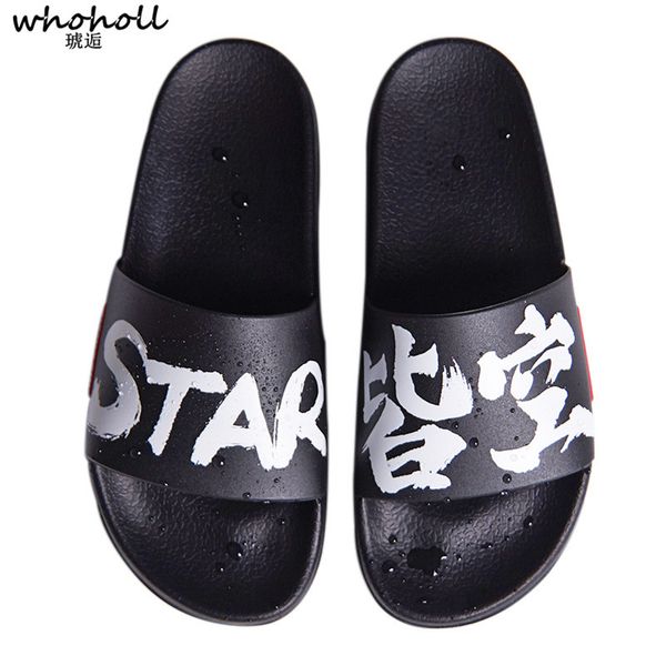 

whoholl big size 45 summer men slippers sandals shoes footwear fashion male water shoes sides outdoor rubber flat men sandals, Blue;gray