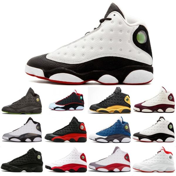 

13 13s mens basketball shoes he got game phantom chicago playoffs gs hyper royal black cat bred brown olive dmp men trainers sports sneakers
