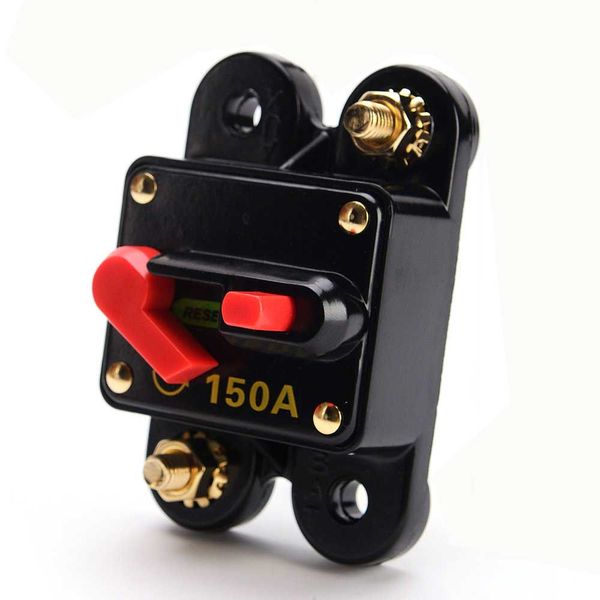 

car audio manual circuit breaker 150a refitted replace fuse reset limit switch