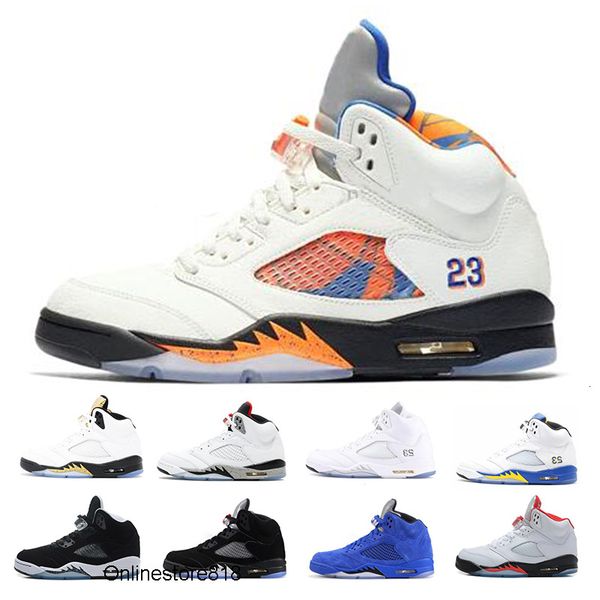 

5 5s black metallic 3m reflect black grape oreo basketball shoes men 5s red white cement sneakers 40-47