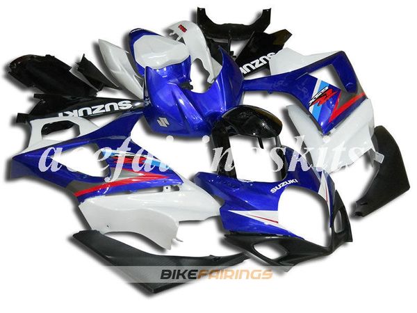 

4 gifts new abs motorcycle full fairings set fit for suzuki gsx-r1000 k7 2007 2008 07 08 bodywork set blue white black