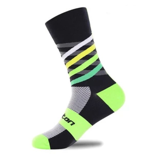 

2020 compressprint professional brand sport socks breathable road bicycle socks outdoor sports racing cycling, Black