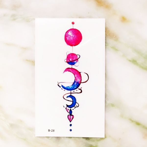 

temporary tattoo waterproof cool things stuff makeup art kids fake tattoo face chest stickers