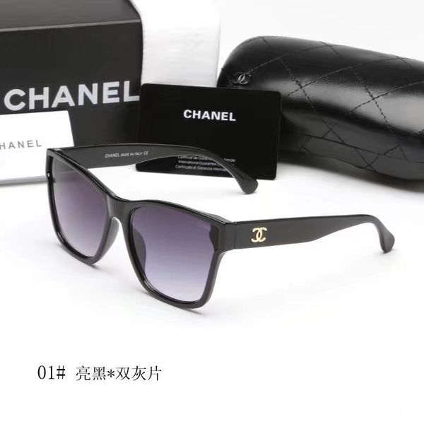 

2019 new square sunglasses women no chanel brand coating mirror lady sunglass female sun glasses for women eyewear oculos de sol #12, White;black