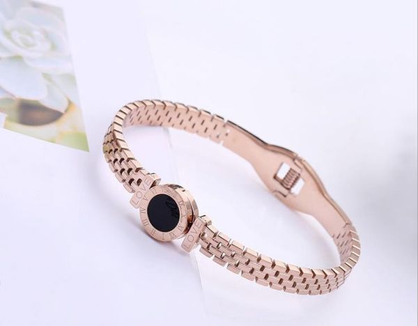 

digital bracelet rose gold fashion bracelet personality fashion korean women, Golden;silver