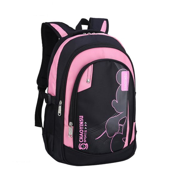 

new childer schoolbag teenager primary escolar orthopedic book bags waterproof kids satchel mochila infantil knapsack sac enfant