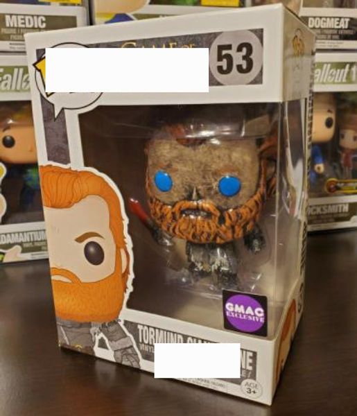 

funko pop power game tomond action figure 53# limited edition hand-made ornaments model doll hound toy
