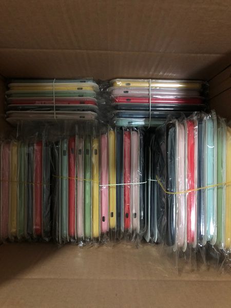 

Original ilicone ca e for 5 5 e 6 6 7 8 plu and for x official phone cover with logo and packing box