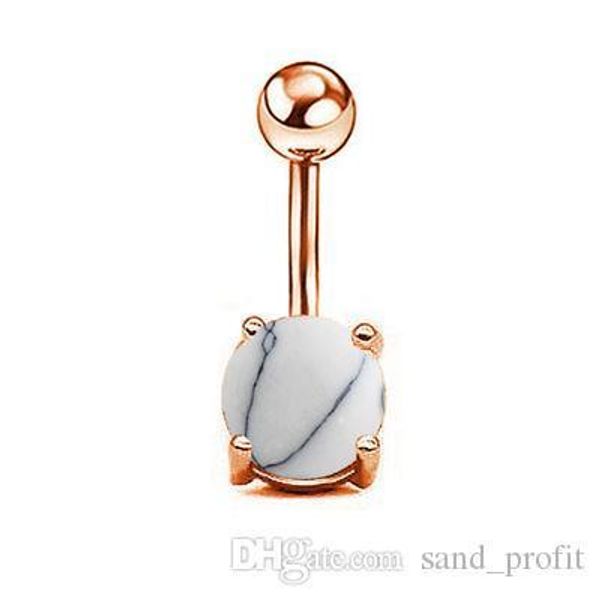 

natural gemstone designer navels luxury gold bell button ring women crystal navel body jewelry factory direct sale, Silver