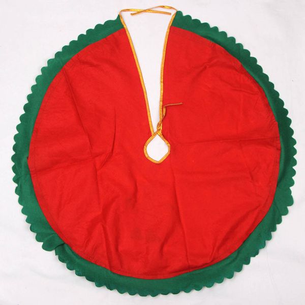 

christmas tree cover skirt foot non-woven fabric decoration for home holiday party j2y