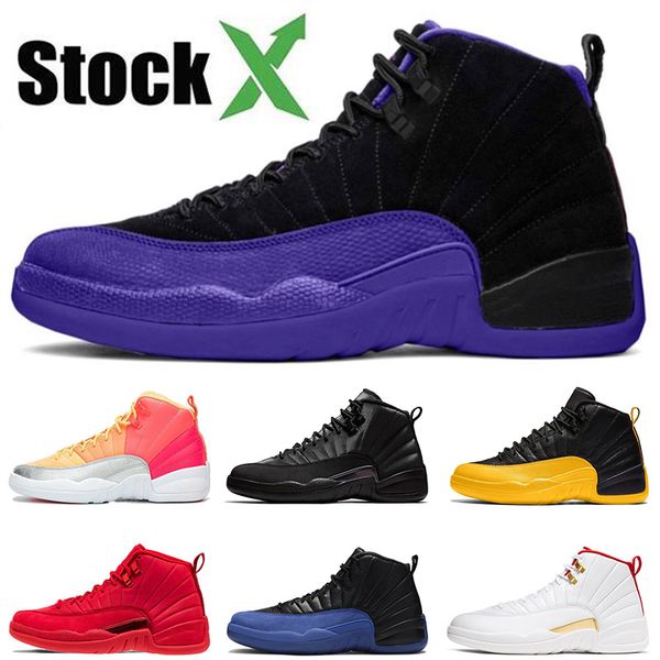 

wholesale trainers 2020 new arrival retro mens 12s 12 basketball shoes dark concord winterized wntr winterized wntr reverse taxi flu game