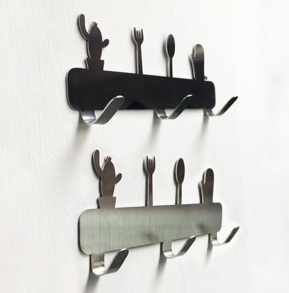 

wall hooks clothes coat hat key storage holder bathroom tools organizer hook on the door home decoration dhl free