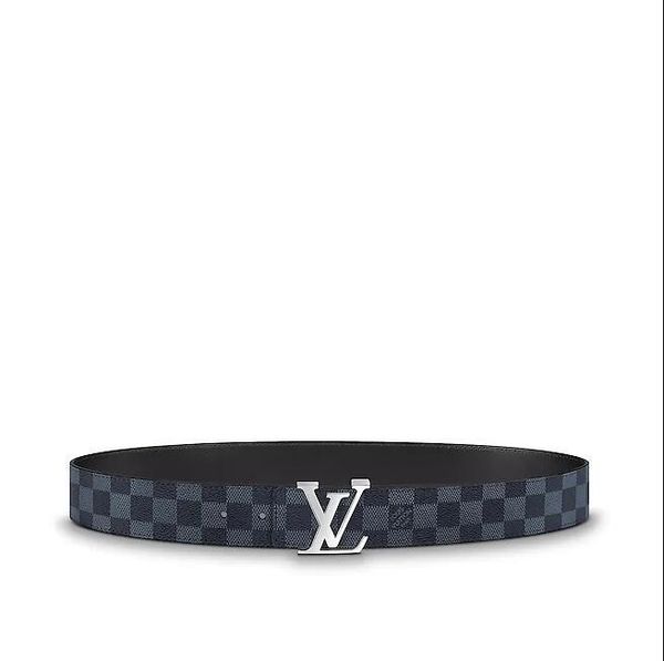 

2019 m0087q initiales double-sided belt, 40 mm men authentic reversible belt new official men belt with box, Black;brown